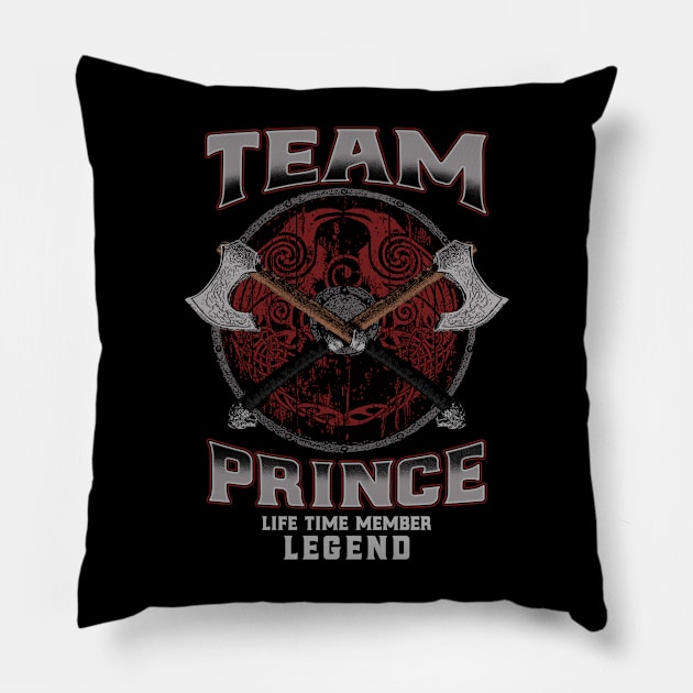 Prince - Life Time Member Legend Pillow by Stacy Peters Art