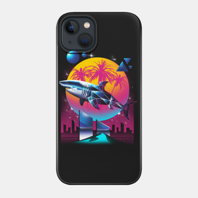 Rad Shark - Shark - Phone Case