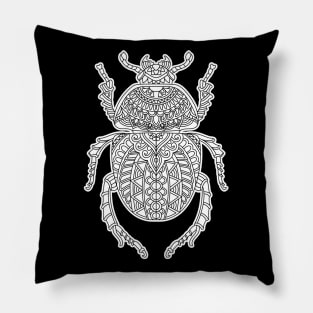 Insect Mandala Pillow