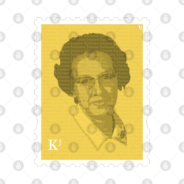 Katherine Johnson Stamp by ArtOfGrime