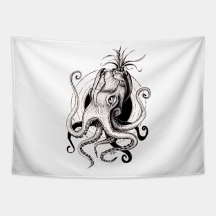 Octo-onion-pus funny octopus t shirt Tapestry