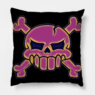 Ruby Skully Pillow