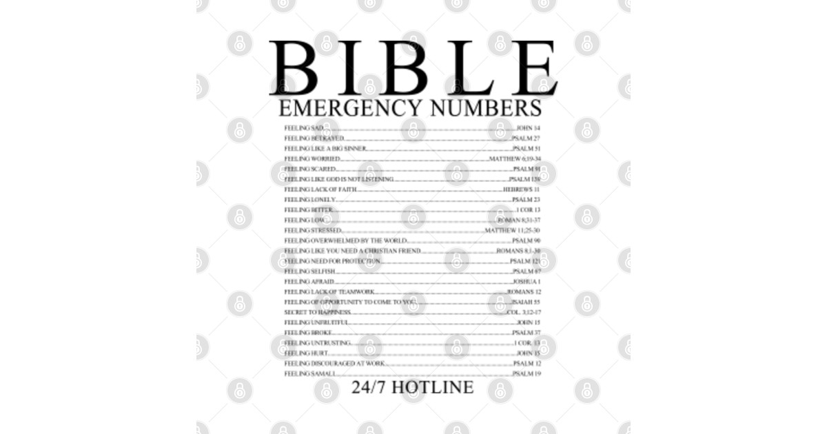 bible emergency numbers bible emergency numbers tote