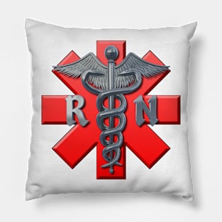 Nurse and Cross Pillow