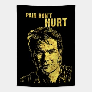 Pain Don`t Hurt - James Dalton [Road House] Abstract Art Style Tribute Tapestry