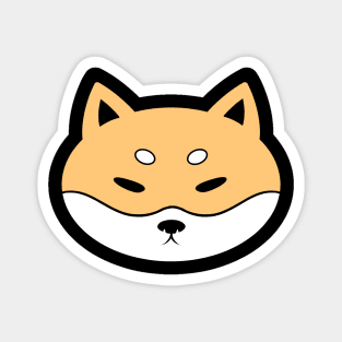 Grumpy Shiba Magnet