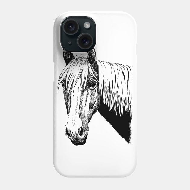 horse Phone Case by VicaVeresk