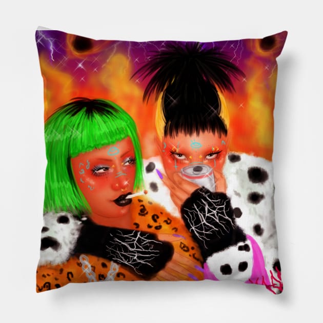 capture this Pillow by CAOS Y NICOTINA