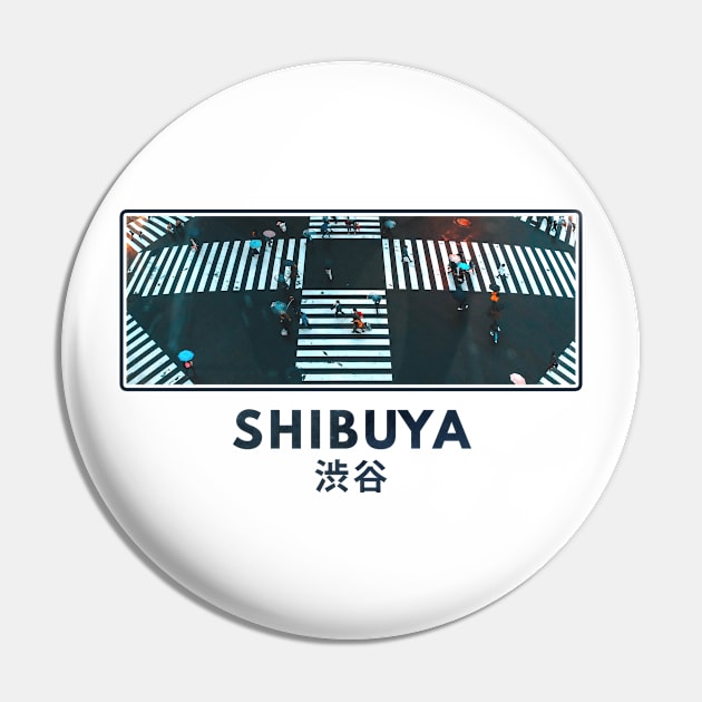 Shibuya Streetwear Pin by AniReview