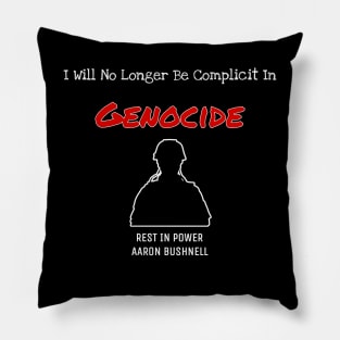 aaron bushnell Pillow