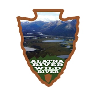 Alatna River Wild River photo arrowhead T-Shirt