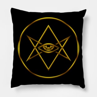 Men of Letters Rogue Cult Symbol Pillow