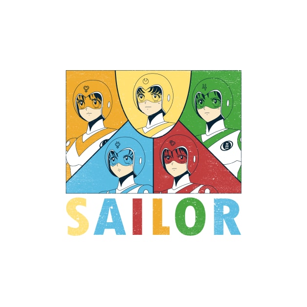 Let's Go Sailor Force by crocktees