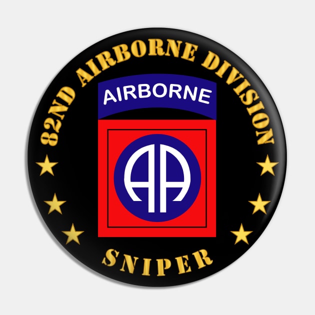 82nd Airborne Division - Sniper Pin by twix123844