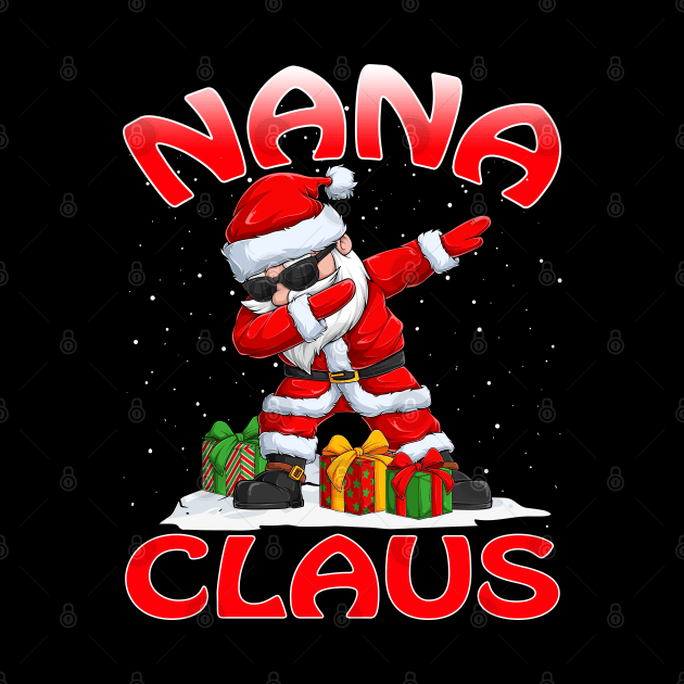 Nana Santa Claus Christmas Matching Costume by intelus