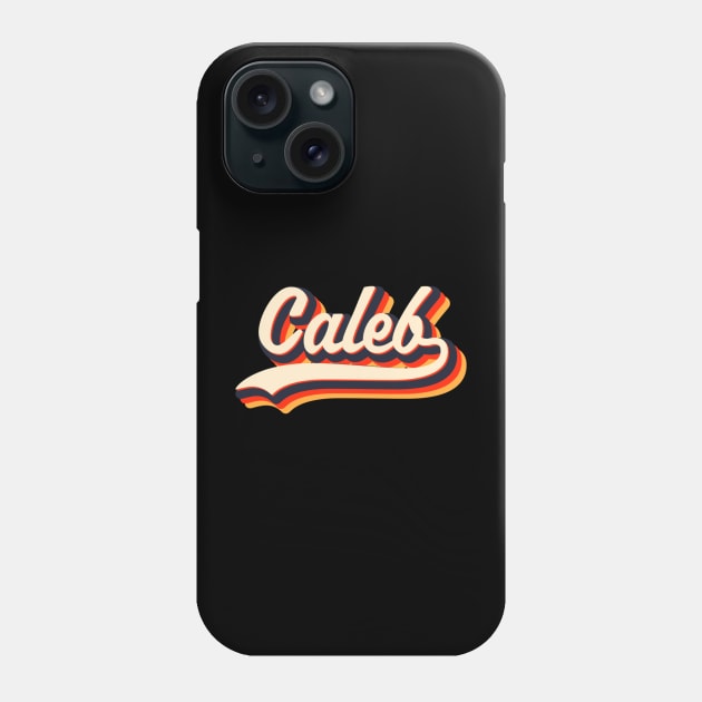 Retro vintaged Caleb Phone Case by Dreamsbabe