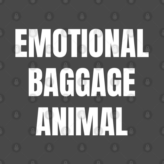 Emotional Baggage Animal by Spatski