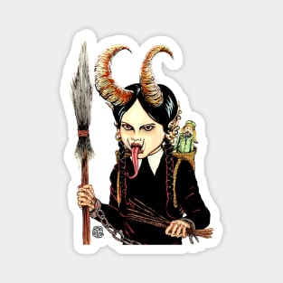 Krampus Goth Magnet