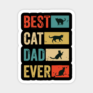 Best Cat Dad Ever Magnet