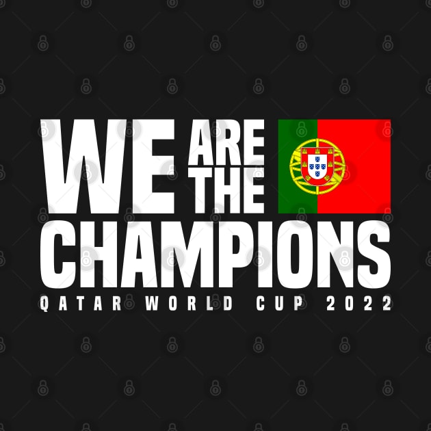 Qatar World Cup Champions 2022 - Portugal by Den Vector