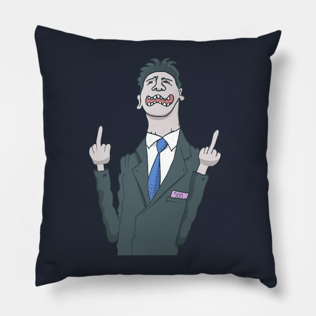 Lord insult Pillow by oscarsanchez