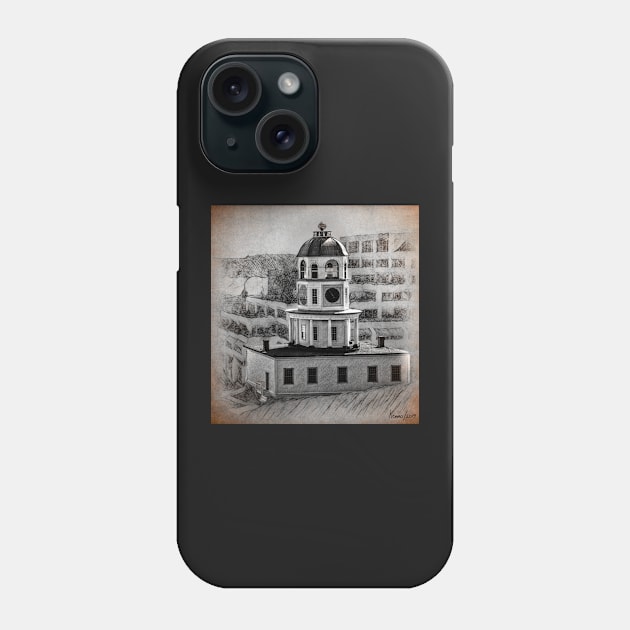 Halifax Town Clock Phone Case by kenmo