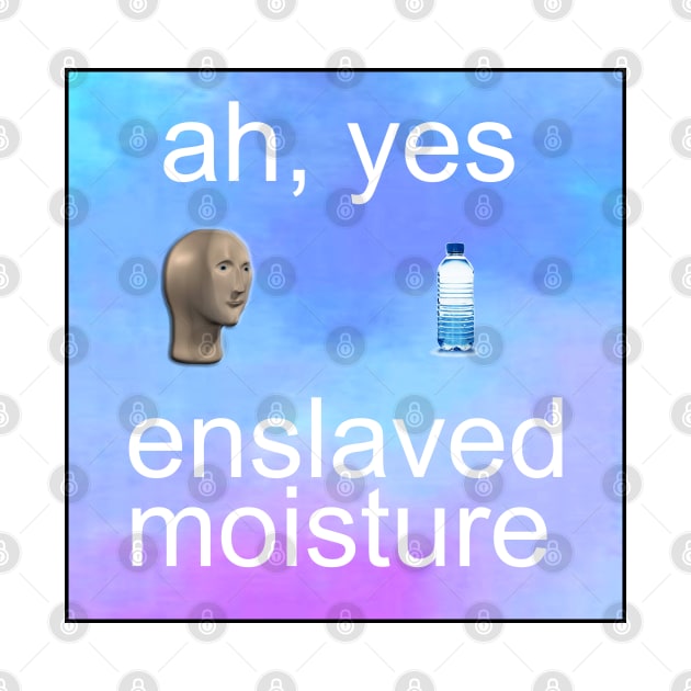 ah yes enslaved moisture meme by Barnyardy