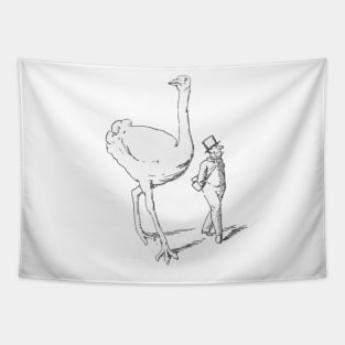 Kosmogonia Ostrich Tapestry