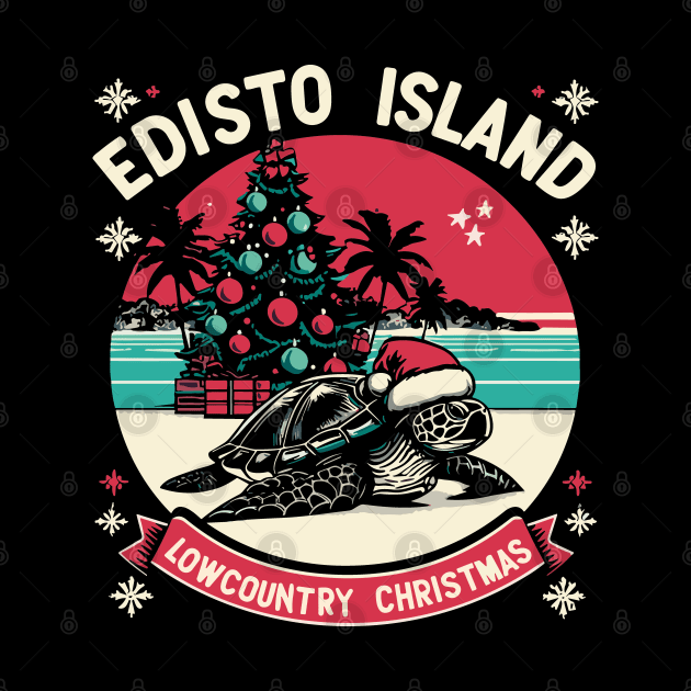 Edisto Island Lowcountry Christmas Loggerhead by SubtleSplit