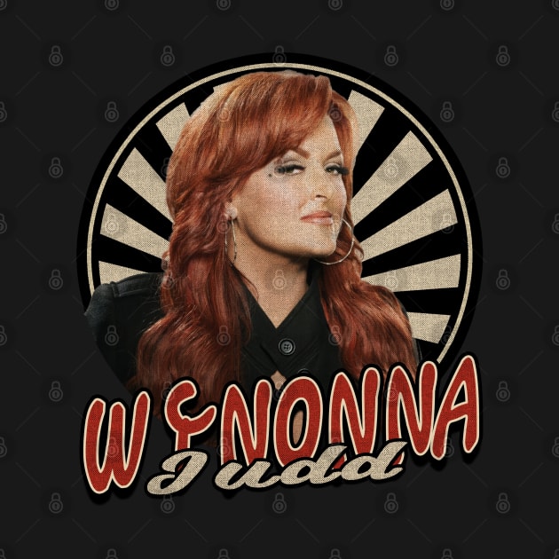 Vintage Circle Wynonna Judd by Motor Ilang