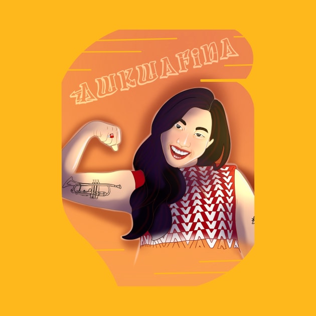 Awkwafina by Mushrooms And Stardust