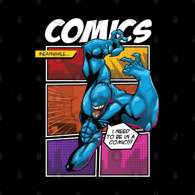 Comics Panel Action Pose by Epic Splash Graphics