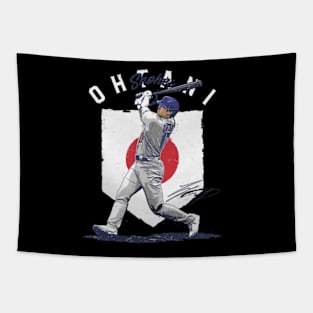 Shohei Ohtani Los Angeles D Country Flag Tapestry