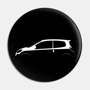 Renault Twingo RS 133 Silhouette Pin