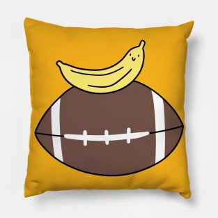 Banana and Football Pillow