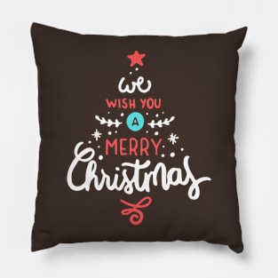 Merry Christmas - Tree Pillow