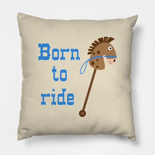 Born To Ride Pillow by PeppermintClover