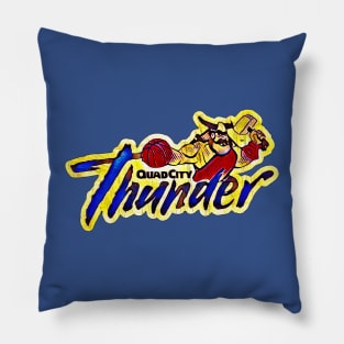 Quad City Thunder Basketball Pillow