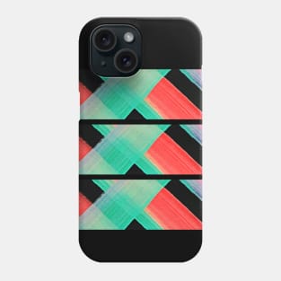 Painted Abstract Stripes Phone Case