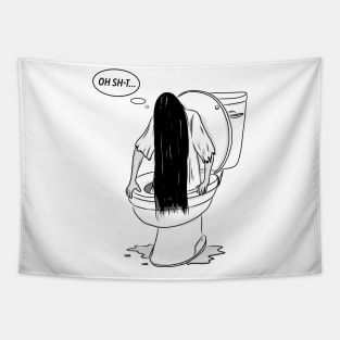 Ring Toilet Tapestry