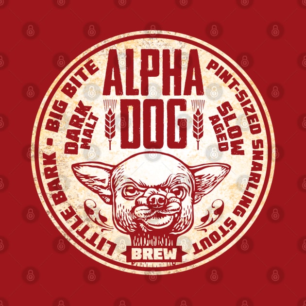 Alpha Dog Snarling Stout by ChetArt