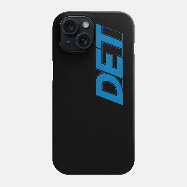 DET EXPRESS  Blue Phone Case by Blasé Splee Design : Detroit