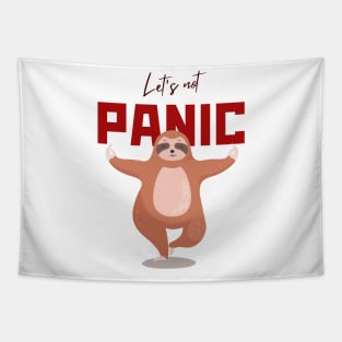 Let's Not Panic Tapestry