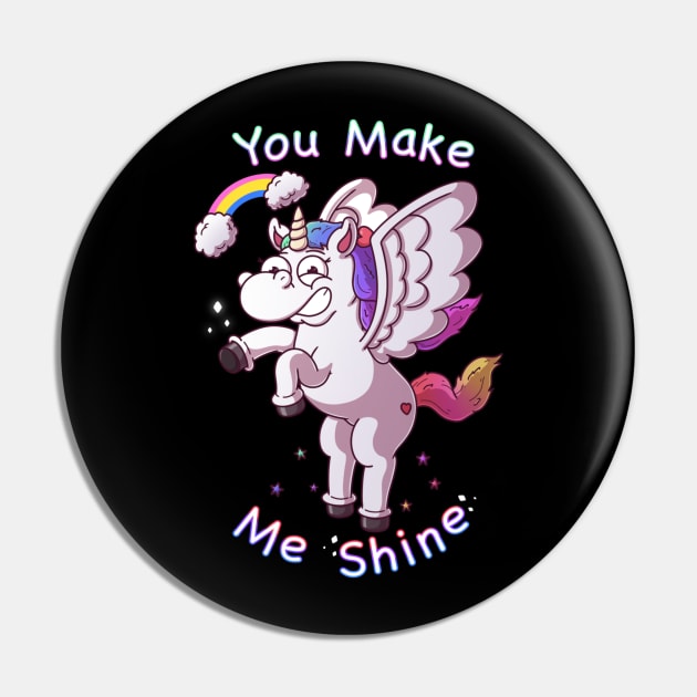 You Make Me Shine Pin by TheMaskedTooner