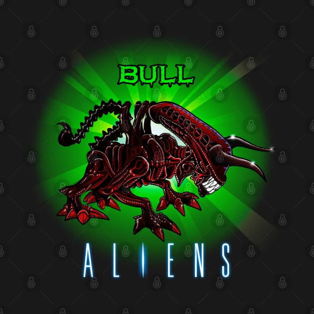 Bull Alien by Ale_jediknigth