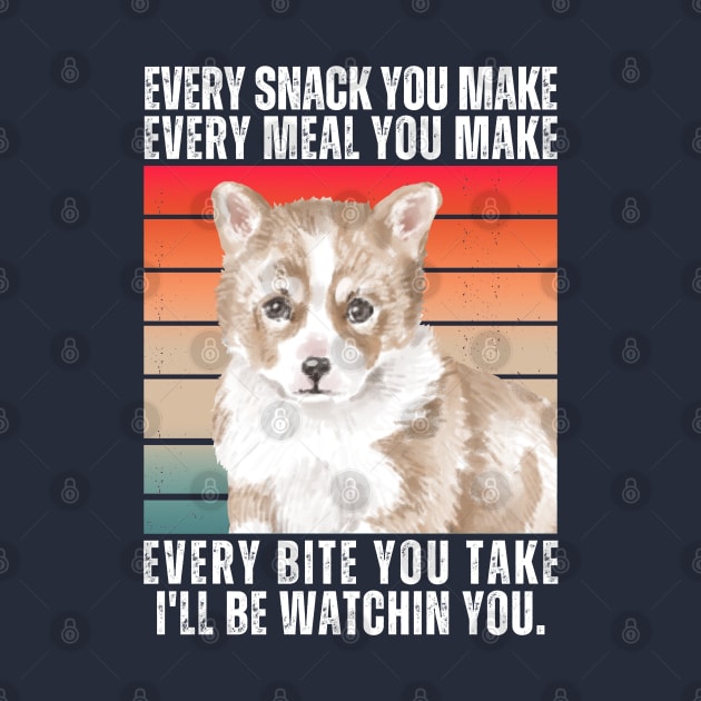 Corgi Dog Every Snack You Make by ClorindaDeRose