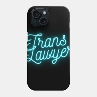 Trans Lawyer - Blue Phone Case