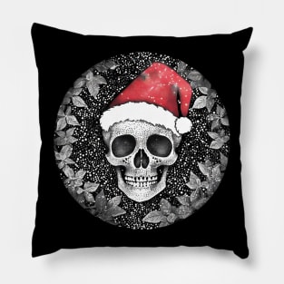 Santa Skull Pillow