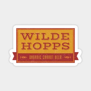 Wilde Hopps Organic Carrot Beer Magnet