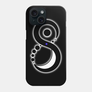 Solaris Moebius Weiss (Logo klein) Phone Case